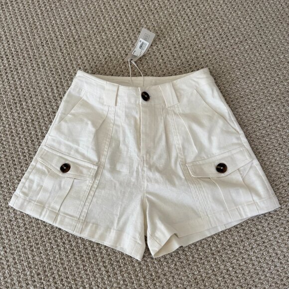 NWT High Waited Cotton Shorts - Picture 1 of 5